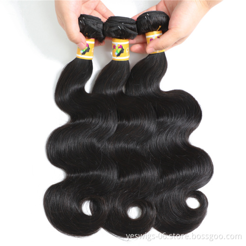 Yeswigs Double Drawn Virgin Hair Weave Bundle Raw Vietenamese Human Cuticle Aligned Hair Original Unprocessed Mink Vietenamese